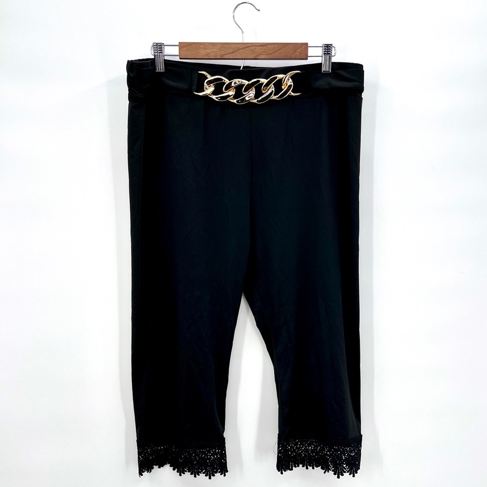 Crop Lace Leggings